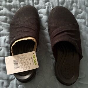 CROCS Men's Dark Brown Slip-On Loafers
